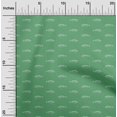 thumbnail image 2 of oneOone Viscose Jersey Light Green Fabric Fish Sewing Craft Projects Fabric Prints By Yard 60 Inch Wide, 2 of 5