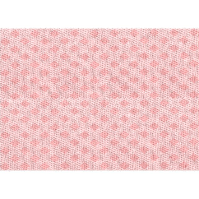 Ahgly Company Machine Washable Indoor Rectangle Transitional Light Coral Pink Area Rugs, 2' x 5'