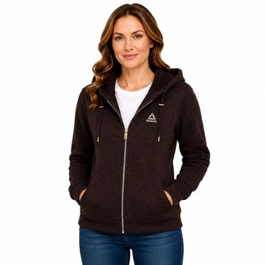 Reebok Women's Sweater Fleece Jacket, Sizes XS-XXL