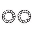 thumbnail image 1 of Ruiboury Lightweight And Easy To Install - Smooth Operation Chain Ring For Bicycles Bicycles Crank Bike Chain 50T black 2Set, 1 of 6