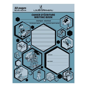 Louis Garneau cahier d'écriture