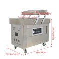 thumbnail image 2 of Machine d'Emballage sous Vide Commerciale 220 V à Double Chambre, Scelleuse sous Vide pour le Rangement des Aliments, 2 of 17