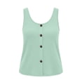 thumbnail image 4 of CHUMUD Plus Size Tank Tops for Women Loose Fit Trendy Sleeveless Ribbed Top Summer Casual, 4 of 8