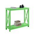 thumbnail image 3 of Pemberly Row Table Console avec Tablette, Fini Bois Vert Lime, 3 of 5