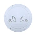 thumbnail image 2 of Lipstore Marine Boat Deck Cover Reinforced Two Rotatable Handles Inspection Lid White, 2 of 8