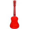 thumbnail image 2 of SUTENGDA 3pcs 21 Inch Folk Acoustic Guitar Beginner Music Instrument 6-String Guitar for Home School Kids Music Class Supplies (Sunset Color), 2 of 8