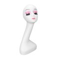 thumbnail image 1 of Female Mannequin Head, Glasses Display Head Beautiful Charming Display Fashionable Easy Use 50cm Long Neck  For  Display For Salon Shop Display, 1 of 8