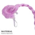 thumbnail image 3 of FESTFENDS Pet Headgear Festival Pet Wig High Temperature Fiber Violet Photography Accessory 1Set, 3 of 8