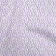thumbnail image 1 of oneOone Tissu Polyester Spandex Violet Pastel Feuilles Matière de Robe Tissu Imprimé Tissu au Mètre 56 Pouces de Large, 1 of 4