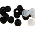 thumbnail image 5 of EGNMCR 10 Paires Embouts d'Oreille de Taille Moyenne Transparents de Rechange pour Oreillettes, 5 of 5