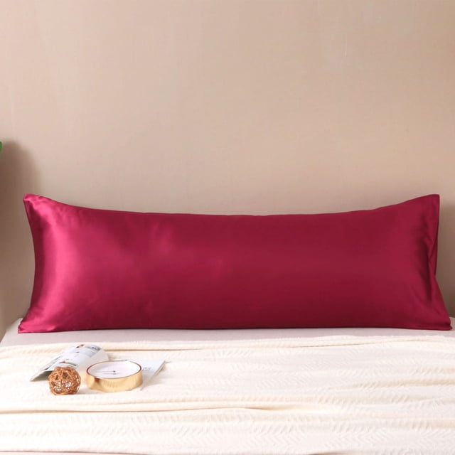 zanvin 2 Pack Microfiber Soft Body Pillowcase with Hidden Zipper, Soft Breathable Body Pillow Cover, 20" x 54", (Not Include Body Pillow)