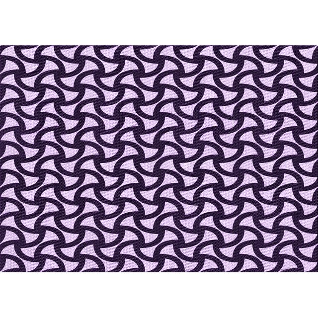 Ahgly Company Machine Washable Indoor Rectangle Transitional Blush Pink Area Rugs, 4' x 6'