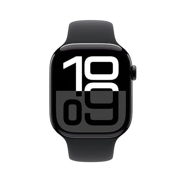 Apple Watch Series 10 (GPS) 46mm Jet Black Aluminum Case with