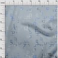 thumbnail image 3 of oneOone Velvet Gray Fabric Geometric Fabric For Sewing Printed Craft Fabric By The Yard 58 Inch Wide, 3 of 5