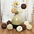 thumbnail image 3 of Fityle 15 Pack Wicker Rattan Balls Orbs Vase Fillers Ornament Home Decoration, 3 of 8