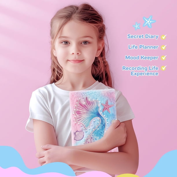 PATIFEED Kit Journal pour Filles, Scrapbooking Set pour Enfants, Cadeau D'anniversaire de Noël PATIFEED Kit Journal pour Filles, Scrapbooking Set pour Enfants, Cadeau D'anniversaire de Noël