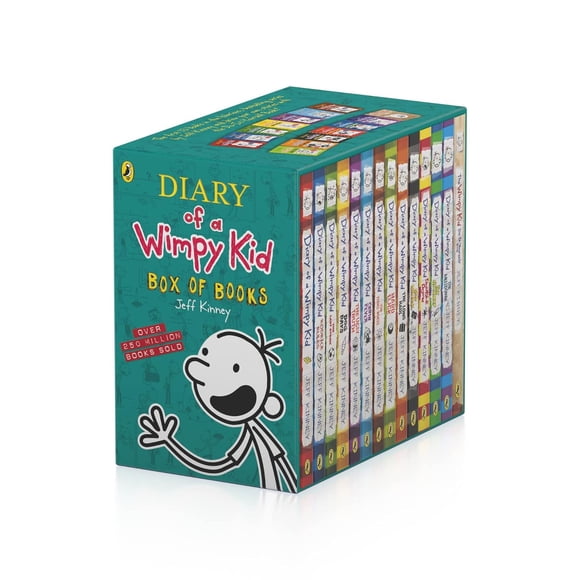 Diary of a Wimpy Kid Box set (14 books)