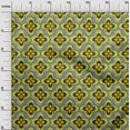 thumbnail image 3 of oneOone Rayon Yellow Fabric African Sewing Material Print Fabric by The Yard 56 Inch Wide, 3 of 4
