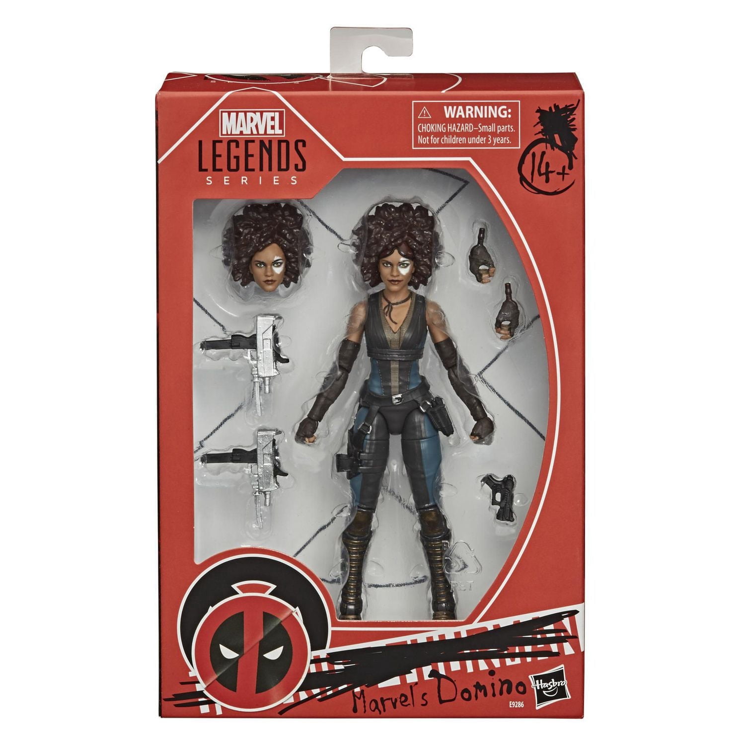 Hasbro Marvel Legends Series X-Men - Figurine Marvel's Domino