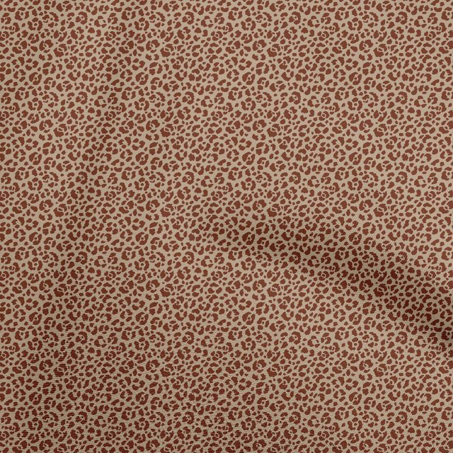 oneOone Cotton Cambric Light Brown Fabric Print Craft Projects Decor Fabric Printed By The Yard 56 Inch Wide