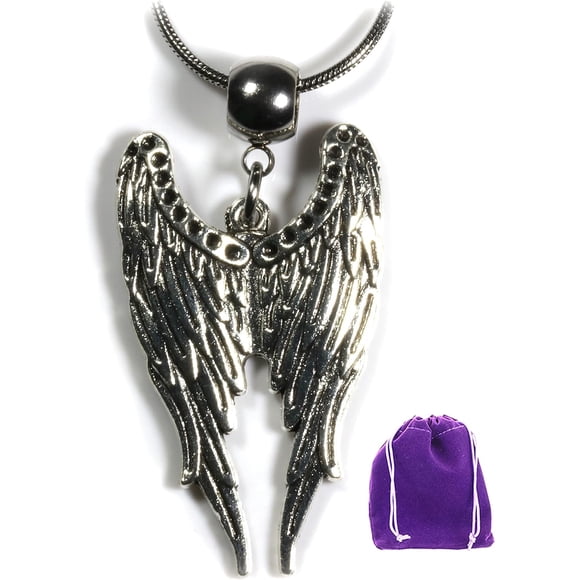 Collier Aile d'Ange pour Femmes et Hommes - un Collier Ange Gardien pour Femmes Ou Collier Commémoratif et Bijoux Aile d'Ange pour Femmes et Collier Pendentif Aile d'Ange pour Hommes et Collier en Mémoire