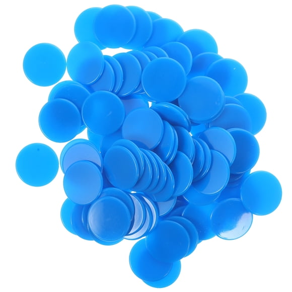 SHISUYAN 100pcs Bingo Chips Bingo Markers Counting Chips Poker Chips Party Game Counting Chips