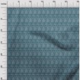 thumbnail image 2 of oneOone Georgette Viscose Fabric Geometric & Floral Block Print Fabric BTY 42 Inch Wide, 2 of 4