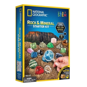 National Geographic Roches et Minéraux Kit de Démarrage