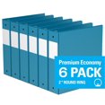 thumbnail image 1 of Davis Group, Premium Economy, Round Ring, Binder, 6 Pack, 2", 1 of 3