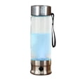 thumbnail image 2 of FHBVT Portable Hydrogen Water Generator Rechargeable Glass Bottle Hydrogen Water Technology USB Powered for Health Benefits Enhances Immunity Boosts Energy High Hydrogen Concentration Up 1500 ppb, 2 of 9