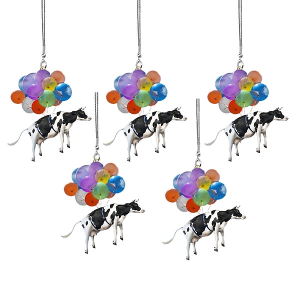 WUHUAKES Mignon Vaches Ornement Suspendu pour Voiture avec Coloré - Décors d'Ornements Suspendus Tendance