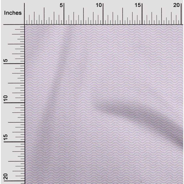 oneOone Viscose Chiffon Fabric Artistic Waves Abstract Print Sewing Fabric BTY 42 Inch Wide