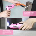 thumbnail image 2 of 47 in 1 Cordless Screwdriver, Portable Cordless Drills, 3.6V Rechargeable Electric Screwdriver Kit, Dual Position Handle with USB Cable LED Light for Home Office DIY Tools, 2 of 6