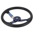 thumbnail image 4 of Volant de Direction 13.4en Sport Volant Dérivant Accessoire Universel de Remplacement en Aluminium pour Voiture de Course, 4 of 8