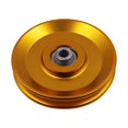 thumbnail image 1 of Aluminium Alloy Bearing Pulley Wheel Replace for Gym Equipment Part Cable Machine - , 110mm, 1 of 8