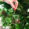 thumbnail image 5 of LSLJS 26 Letters Christmas Tree Decoration Pendant Christmas Tree Ornaments Personalized DIY Christmas Ornaments Christmas Decorations Xmas Tree Hanging Decor Christmas Ornaments, 5 of 5
