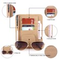 thumbnail image 2 of WALFRONT Auto Car Sun Visor Organizer Pouch Bag Card Storage Glasses Holder Clip,Visor Organizer, Visor Card Storage, 2 of 2