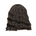thumbnail image 2 of PVCS Perruque Bobo Courte Noire Bouclée pour Femme Perruque Brésilienne Complète Bob Ondulé Perruques Naturelles, 2 of 9