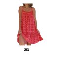 thumbnail image 5 of mmirethe Robe Maxi Multifonctionnelle et Élégante pour les Femmes Robe Boho Vintage Confortable Multifonction et Élégant hors Épaule Rouge 2XL, 5 of 5