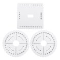 thumbnail image 1 of 3 Pcs Disques de Perles Pratiques Planches de Tressage Tissage Fait Main Disques Plaques, 1 of 7