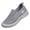Khaki_YYX, variant on Fsqjgq Mesh Running Shoes for Men Non Lace Walking Sneaker Non Slip Works Shoe Workout Athletic Sneakers