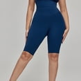 thumbnail image 2 of Timegard Short à Jambe Grand pour Femmes Taille Haute Froncé Ample Léger Short de Travail Décontracté Été, 2 of 5