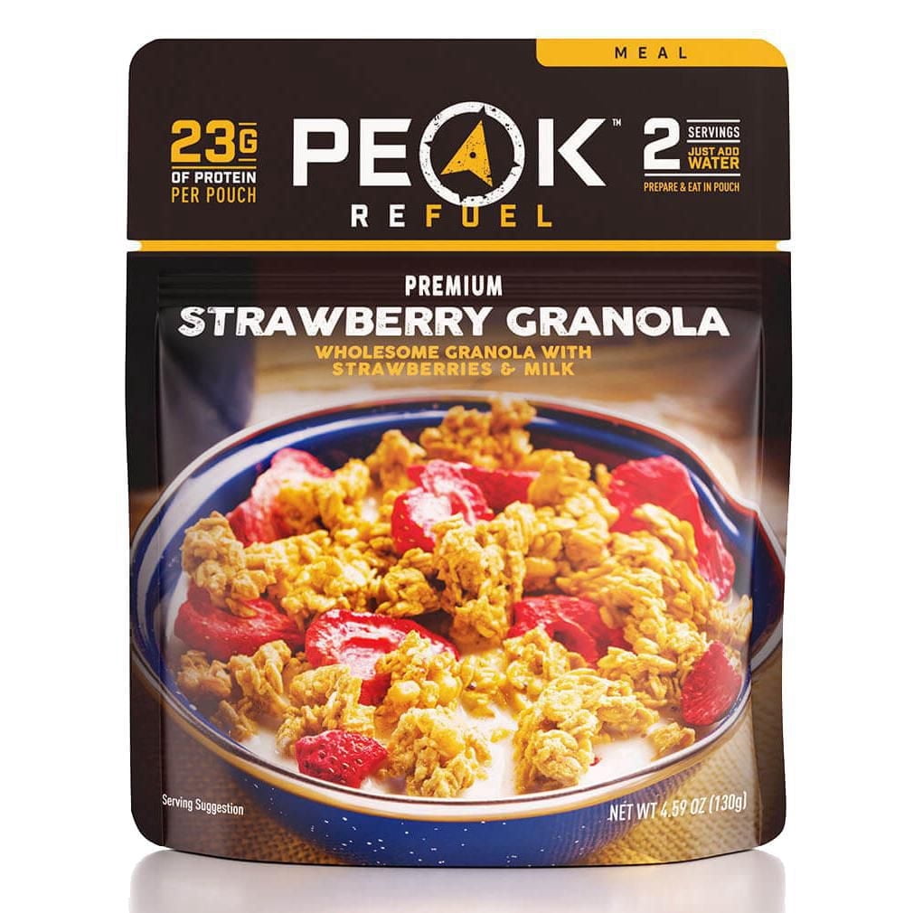 Peak Refuel Strawberries and Granola - Pouch