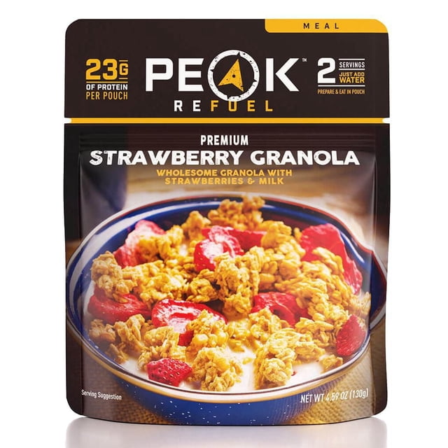 Peak Refuel Strawberries and Granola - Pouch