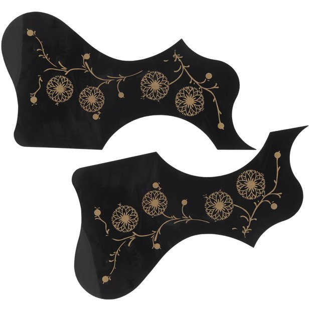 Guitar Guard, Guitar Pickguard Set Plastic Pickguard Plate Guitar Guard Replacement For Professional For Beginner Black,White,Red,Brown