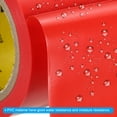 thumbnail image 3 of Unique Bargains Corrosion Protection Pipe Tape, 30 Ft x 2 Inch PVC Insulation Wrap Duct Tape Self Adhesive, Red 2Pack, 3 of 7