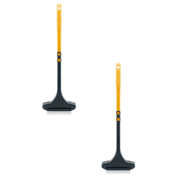 Oleegame 2PC Cleaning Brush Removable Long Handle Cleaning Clean Mosquito Net Shielding Cleaning Brush