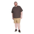 thumbnail image 2 of T-shirt ample à rayures George Plus pour hommes, 2 of 6
