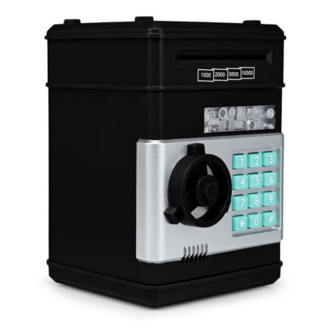 Electronic Pig Bank ATM Password Money Box Cash Coins Saving Box ATM Bank Safe HU961