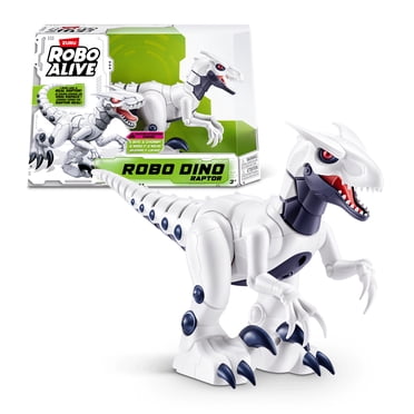 Robo Alive Robo Dino Raptor by ZURU - Electronic Robot Toy Dinosaur for Kids Ages 3+